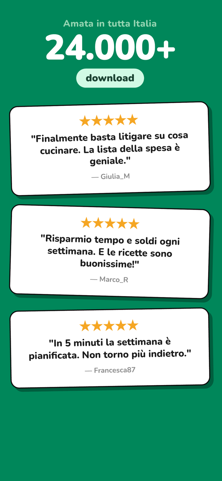 Oltre 24.000 download e recensioni a cinque stelle degli utenti italiani